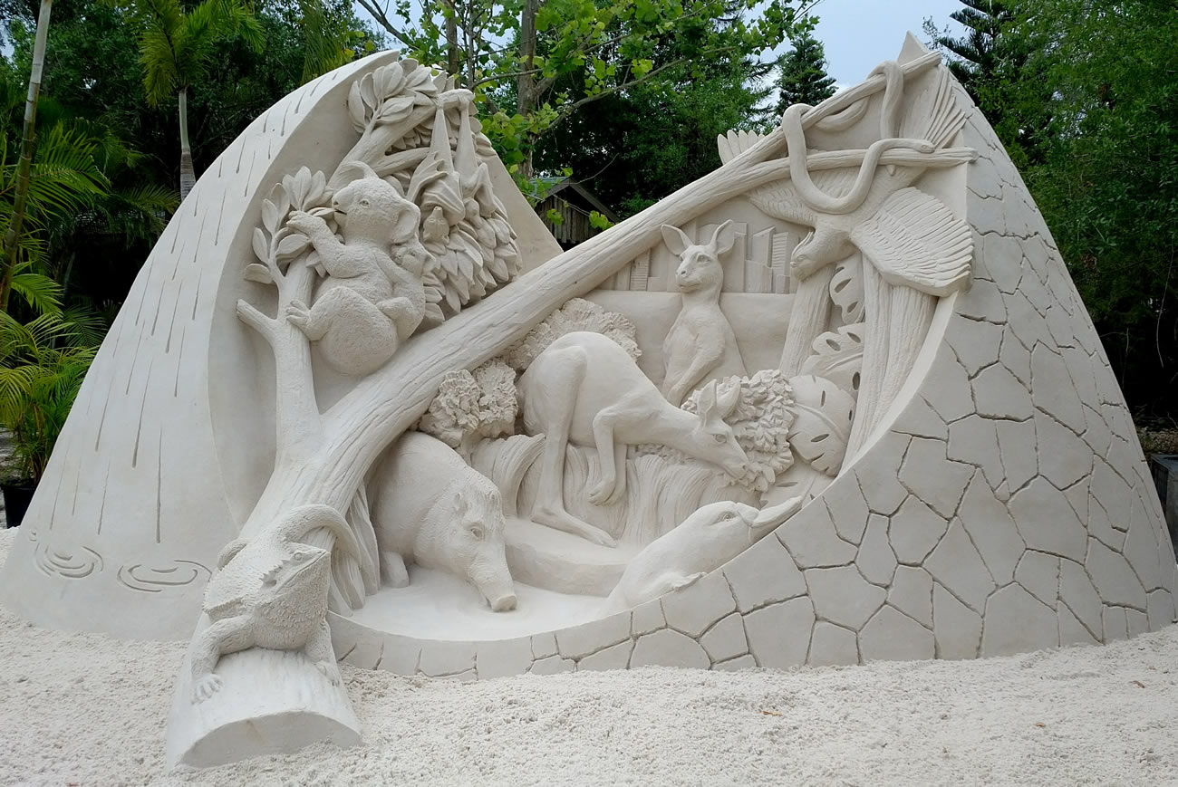 30 Sand Sculptures: High Resolution, Creative Examples 